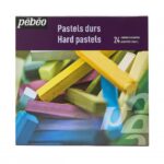 Boîte bâtons de pastels durs pour dessin - Pébéo