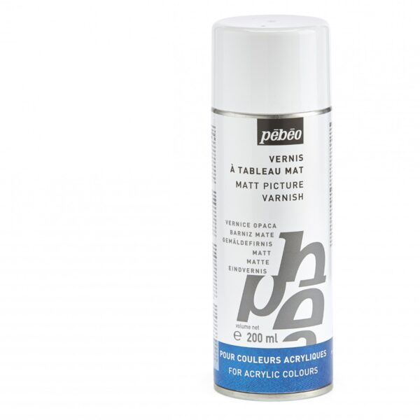 Vernis acrylique mat spray phase solvant - Artist Acrylics 200ML