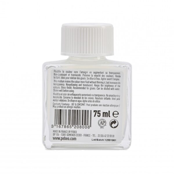 Médium brillant peinture acrylique - Artist Acrylics 75ML – Image 2