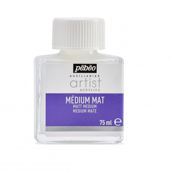 Médium mat peinture acrylique - Artist Acrylics 75ML