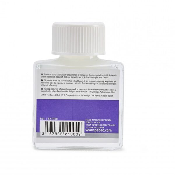 Médium mat peinture acrylique - Artist Acrylics 75ML – Image 2