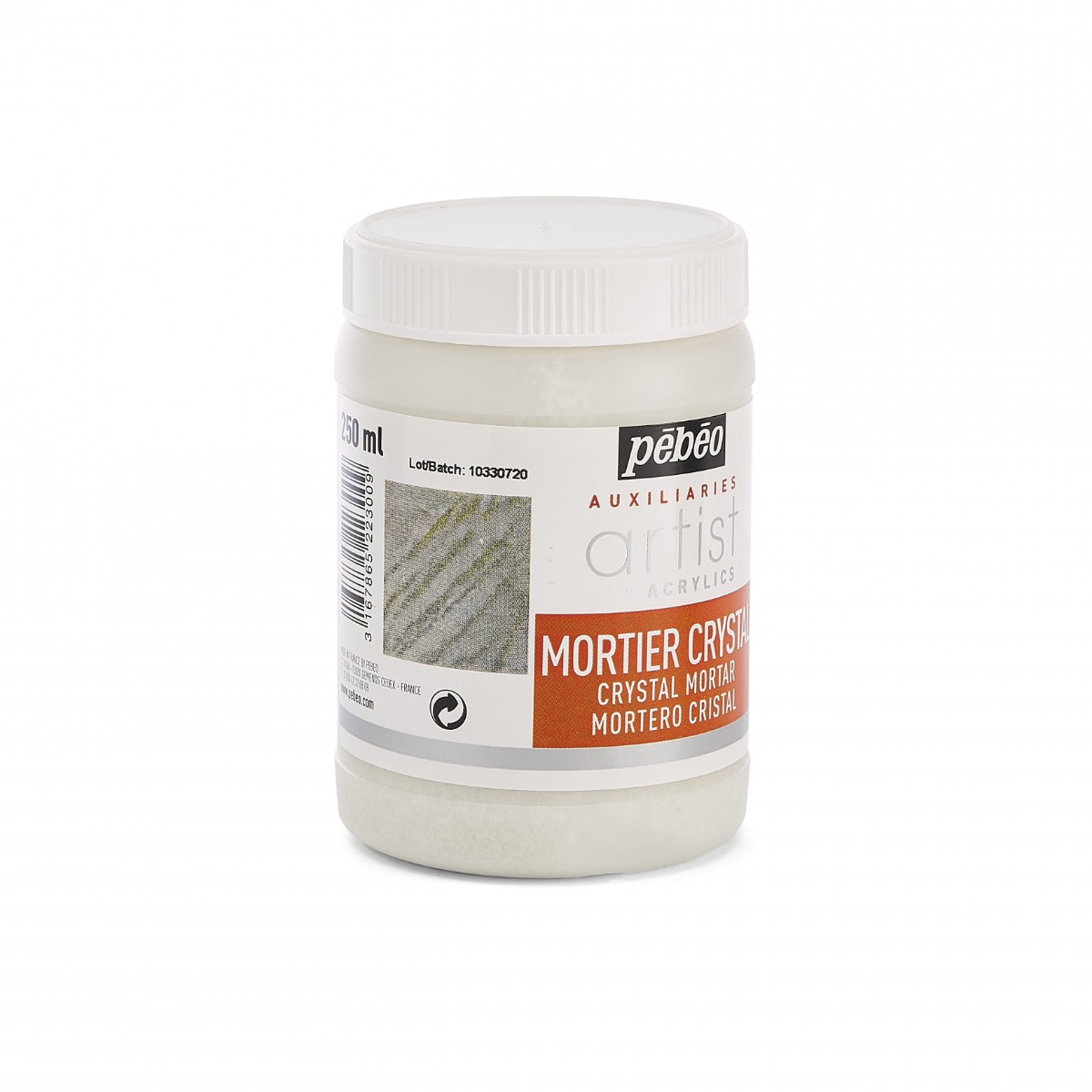 MORTIER CRYSTAL PEINTURE ACRYLIQUE - ARTIST ACRYLICS 250ML – Image 2