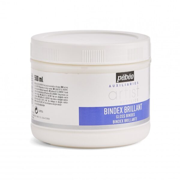 BINDEX BRILLANT PEINTURE ACRYLIQUE - ARTIST ACRYLICS 500ML – Image 3