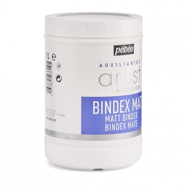 BINDEX MAT PEINTURE ACRYLIQUE - ARTIST ACRYLICS 1L – Image 2