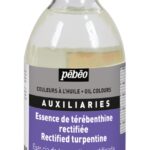 Essence de Térébenthine rectifiée peinture à l'huile - Pébéo 245ML