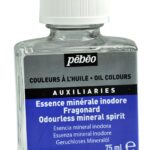Essence minérale inodore peinture à l'huile - Pébéo 75ML
