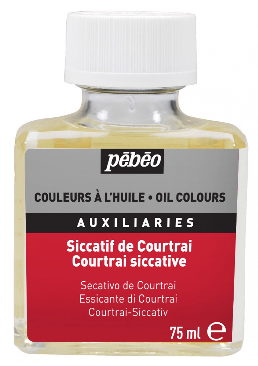 Siccatif de Courtrai 75 ml peinture à l'huile - Pébéo