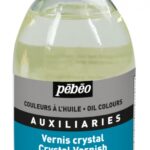 Vernis crystal brillant peinture à l'huile - Pébéo 245ML