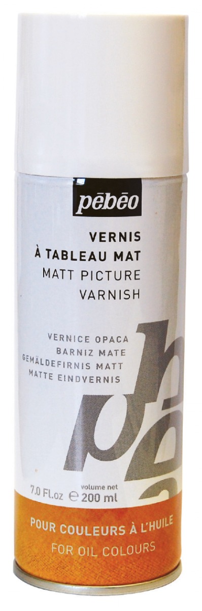 Vernis à tableau spray mat phase solvant - Pébéo 200ML