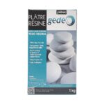 PLATRE RESINE 1 kg POUR MOULAGE - GEDEO