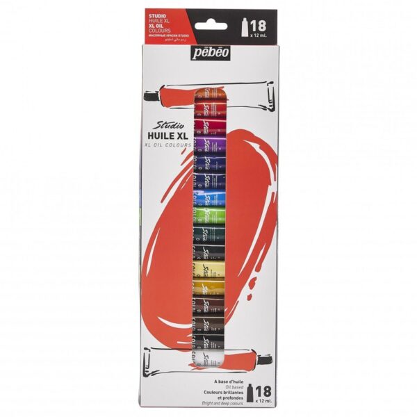 Set peinture à l'huile fine en tubes - Pébéo