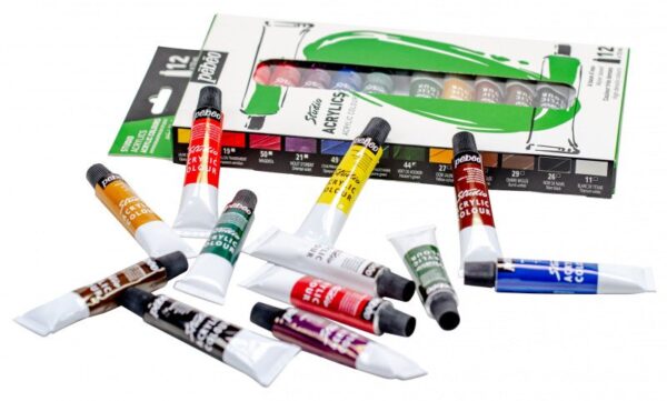 Set peinture acrylique fine en tubes - Pébéo – Image 3