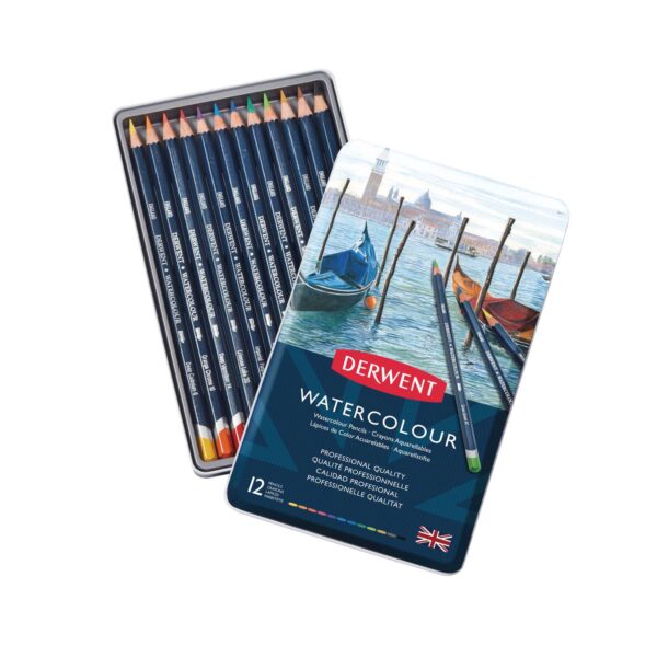 Set de 12 crayons aquarellables Derwent – Image 2