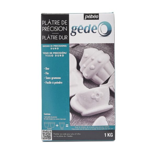 Plâtre de précision 1 kg pour moulage - Gédéo