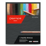 BOÎTE 12 COULEURS PASTEL PENCILS