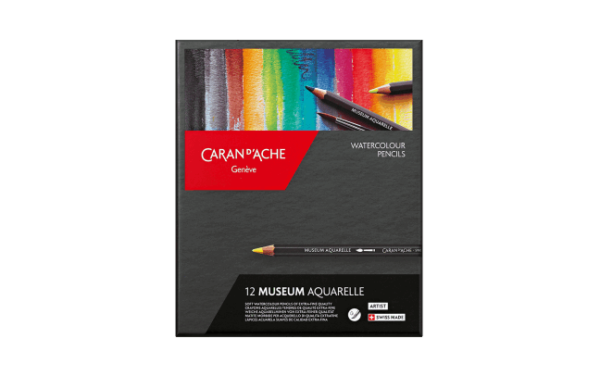 BOÎTE STANDARD 12 COULEURS MUSEUM AQUARELLE