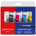 ASSORTIMENT 5 COULEURS EN TUBES 21 ML