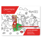 POSTER GÉANT À COLORIER SWISS EXPLORER
