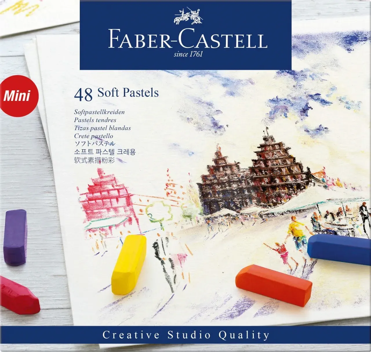 Soft pastels mini boîte de 48