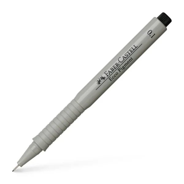 Feutre fin Ecco Pigment 0.1 mm, noir