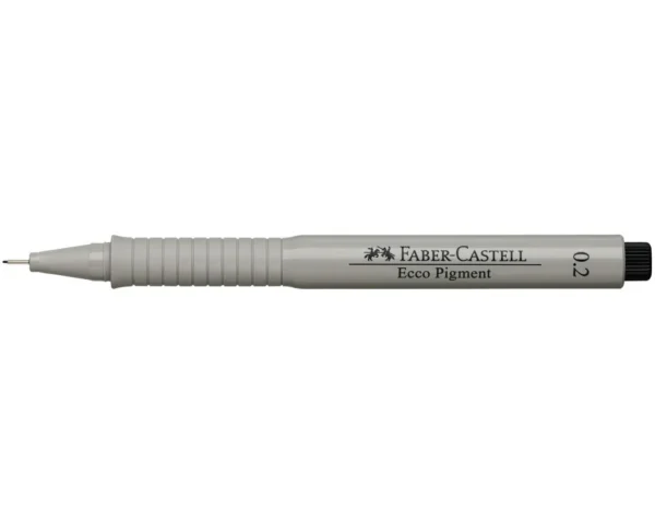 Feutre fin Ecco Pigment 0.2 mm, noir – Image 2