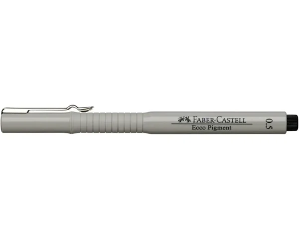 Feutre fin Ecco Pigment 0.5 mm, noir