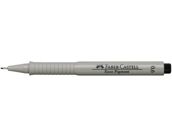 Feutre fin Ecco Pigment 0.6 mm, noir – Image 2