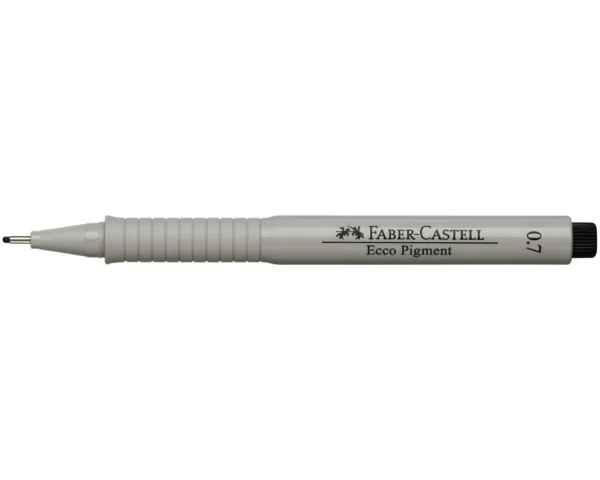 Feutre fin Ecco Pigment 0.7 mm, noir – Image 2