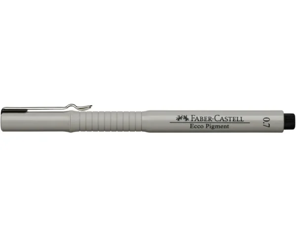 Feutre fin Ecco Pigment 0.7 mm, noir