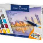 Aquarelles en godets boîte de 36
