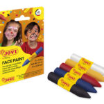 FACE PAINT Case 5 face paint sticks assorted colours