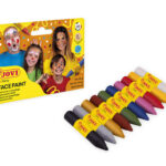 FACE PAINT Case 10 face paint sticks assorted colours