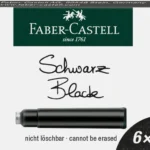 6 cartouches d'encre noire