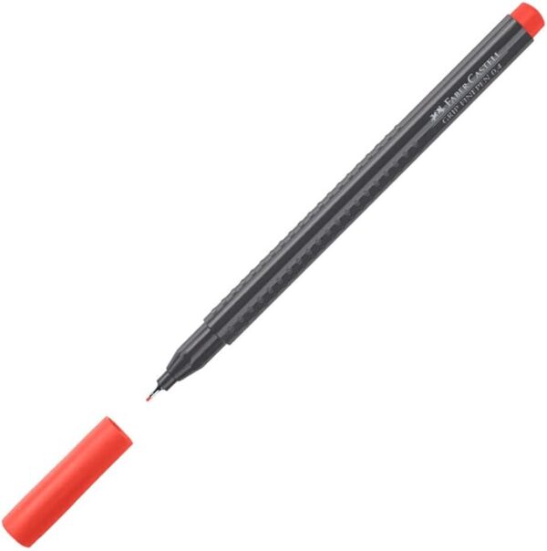 Faber-Castell 151611 Feutre GRIP Finepen tube plastique de 10 – Image 3
