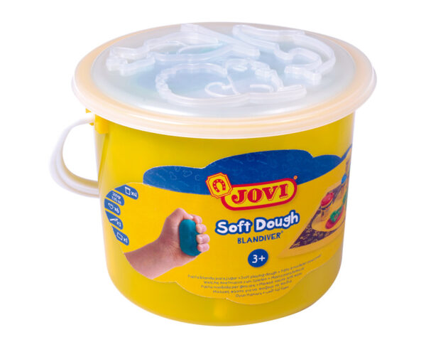 Soft Dough BLANDIVER Bucket 4 jars 50 g + accessories
