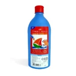 Faber-Castell Ready Mix Tempera Paint Bottle 500ml - Light Blue