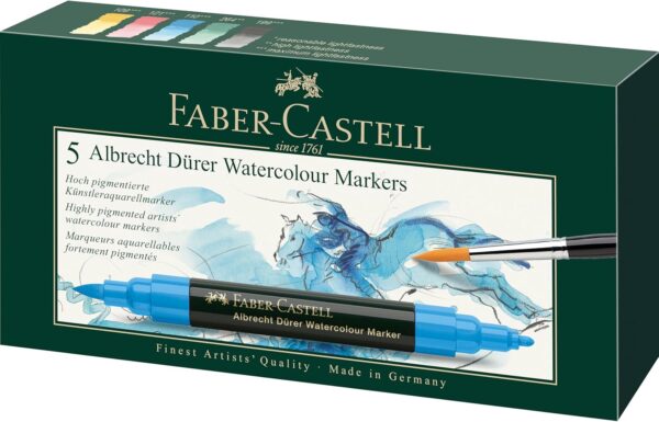Marqueur d'aquarelle Albrecht Dürer boîtes de 5