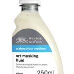 Winsor & Newton Watercolor Medium, Art Masking Fluid, 250ml