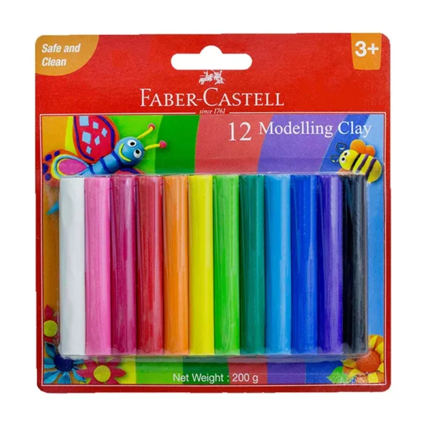 Modeling Clay 12 Pieces 200g