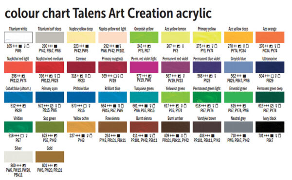 Peinture Acrylique 200ml Art création – Image 2
