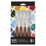 Metal Painting Knives x6 Set