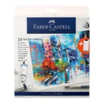 Peinture acrylique boîte de 24, avec carte nuancier incluse