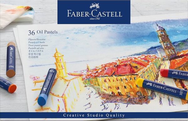 Pastels à l'huile boîte de 36