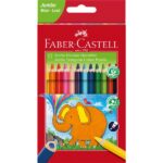 Faber-Castell 12 jumbo dreikant buntstifte