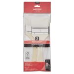 POCHETTE DE PINCEAUX MANCHE COURTS NYLON BLANC - PÉBÉO