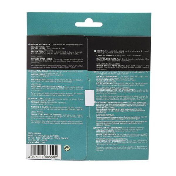 PAQUET DE 25 FEUILLES À DORER - GÉDÉO – Image 2