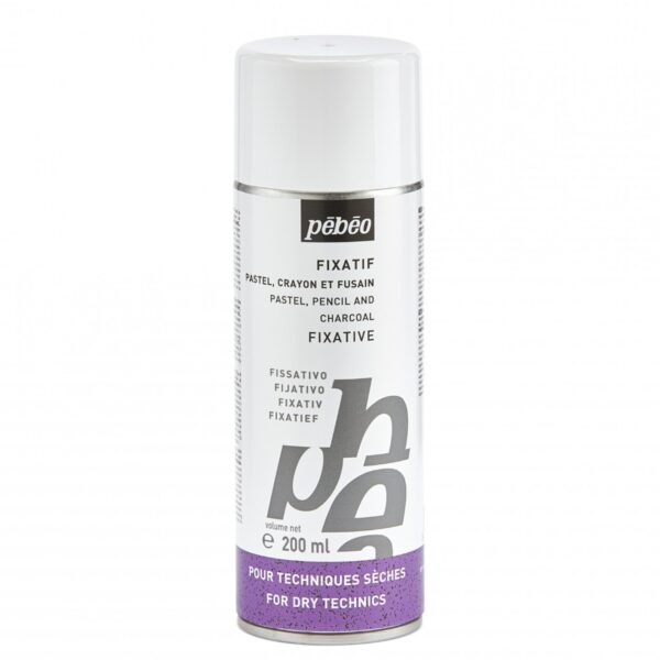 FIXATIF SPRAY POUR PASTELS ET FUSAINS - PÉBÉO