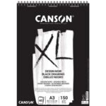 Bloc XL noir Canson 150 g/m² A3
