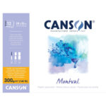 Bloc Canson Aquarelle 24x32 cm 12 Feuilles  300g