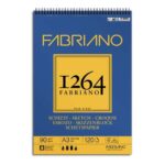 Bloc spiralé esquisse 1264 Fabriano A3
